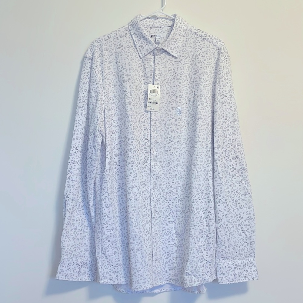 NWT Men’s button up shirt